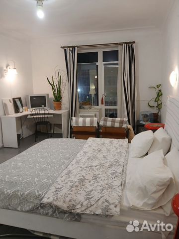 

1-к. квартира, 46 м², 2 кровати