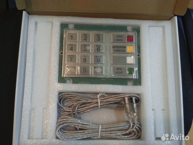Криптованная PIN клавиатура szzt ZT596E Криптованная PIN клавиатура szzt ZT596E