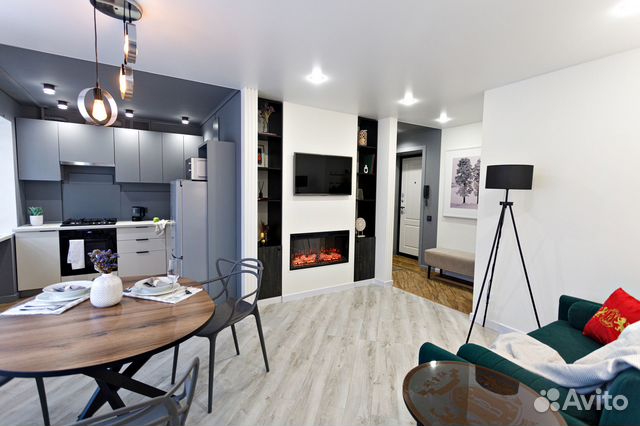 

2-к. квартира, 55 м², 2 кровати