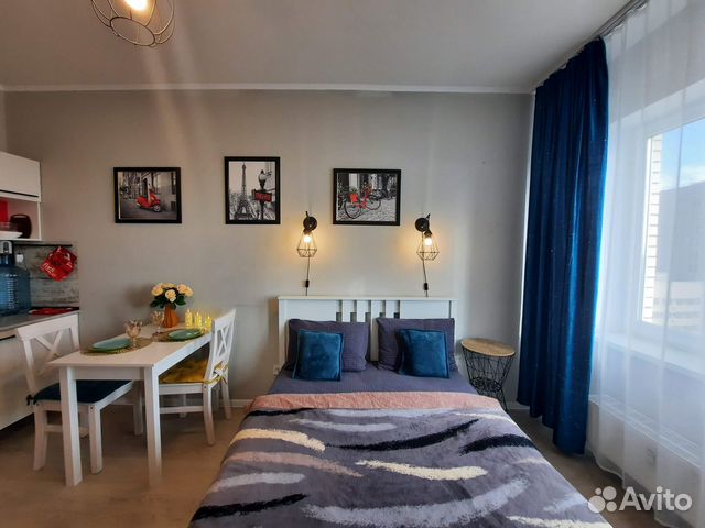 

Квартира-студия, 21 м², 1 кровать