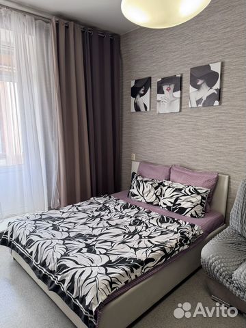 

1-к. квартира, 42 м², 2 кровати
