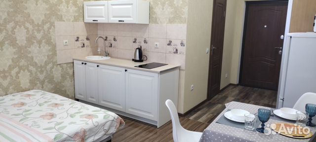 

Квартира-студия, 28 м², 1 кровать