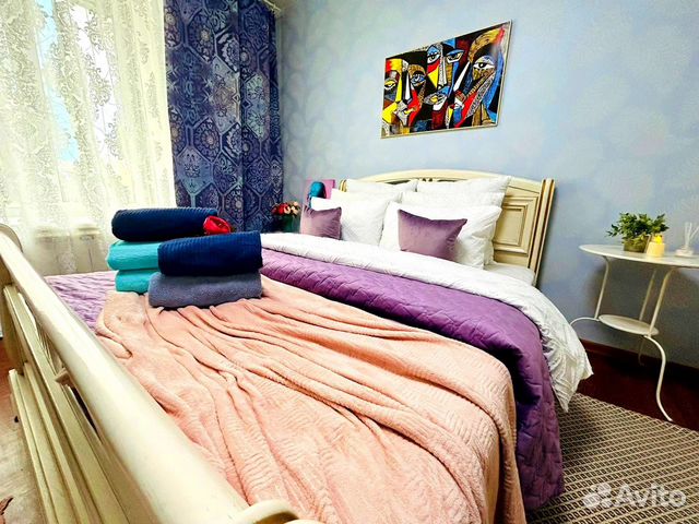 

2-к. квартира, 62 м², 2 кровати