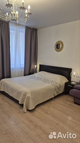 

Квартира-студия, 35 м², 3 кровати