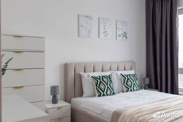 

1-к. квартира, 40 м², 2 кровати