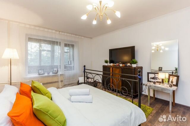 

1-к. квартира, 42 м², 2 кровати