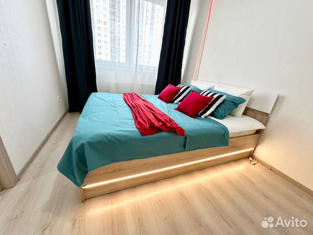 

1-к. квартира, 41,4 м², 2 кровати