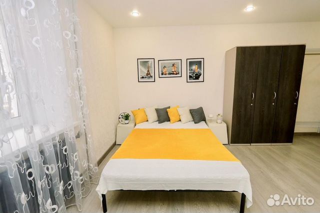 

Квартира-студия, 35 м², 2 кровати