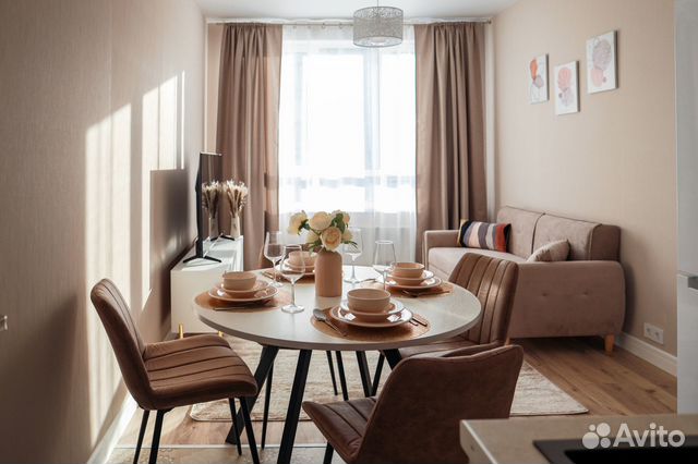 

2-к. квартира, 40 м², 2 кровати