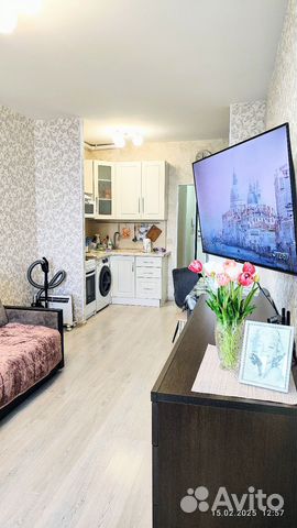 

Квартира-студия, 25 м², 2 кровати