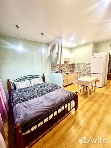 

Квартира-студия, 35 м², 2 кровати