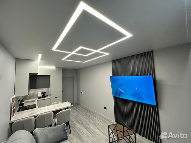 

1-к. квартира, 45 м², 2 кровати
