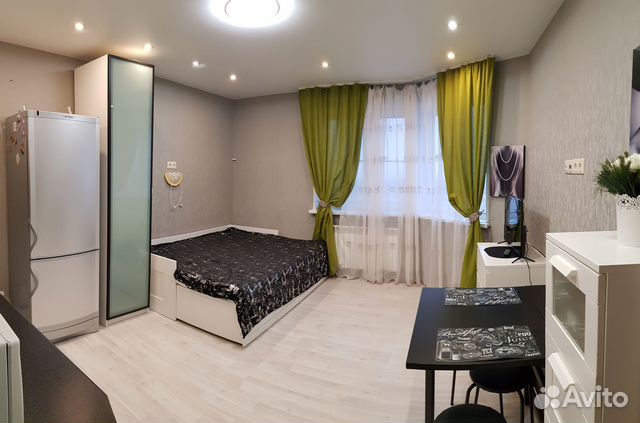 

Квартира-студия, 27 м², 1 кровать