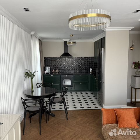 

1-к. квартира, 55 м², 2 кровати