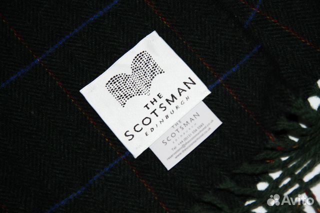 The Scotsman Edinburgh Шарф Из Шерсти И Кашемира