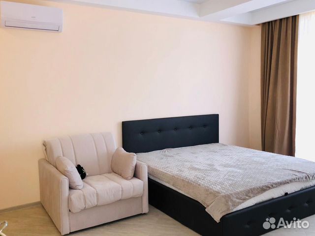 

Квартира-студия, 33 м², 2 кровати