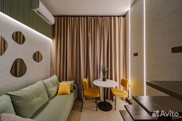 

Квартира-студия, 26 м², 2 кровати