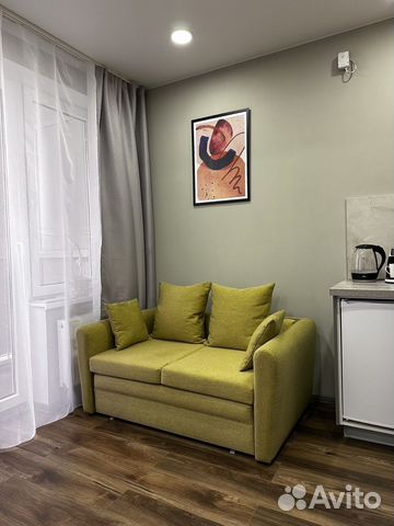 

Квартира-студия, 23 м², 2 кровати