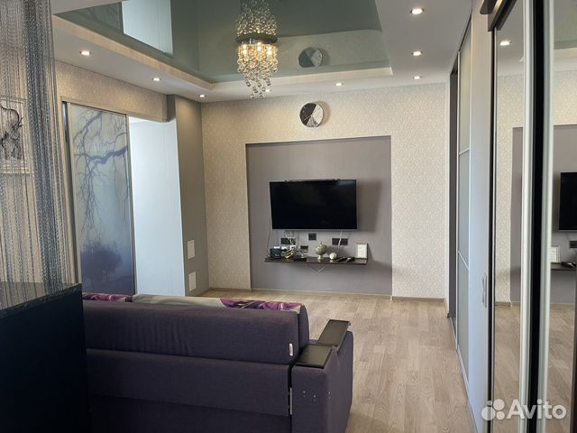 

1-к. квартира, 46 м², 2 кровати