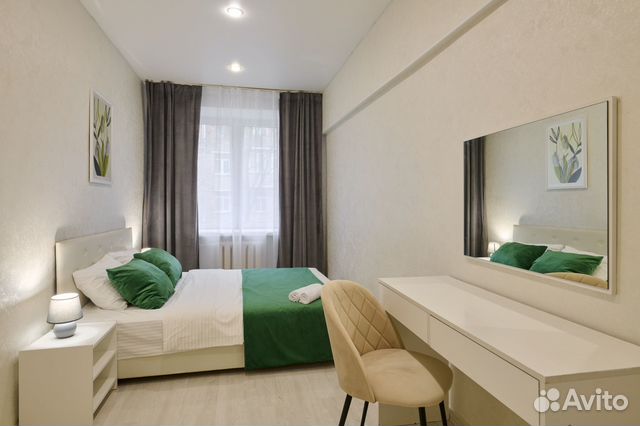 

2-к. квартира, 50 м², 3 кровати