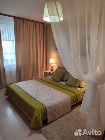 

1-к. квартира, 32 м², 2 кровати