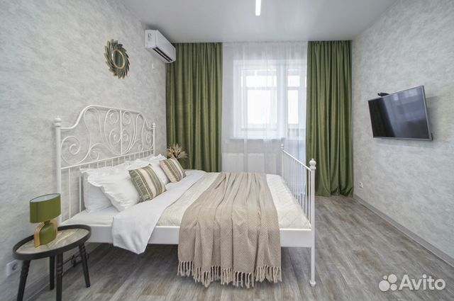 

1-к. квартира, 42 м², 2 кровати