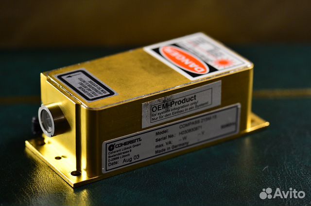 Лазер Coherent Compass 215M 532 nm с драйвером