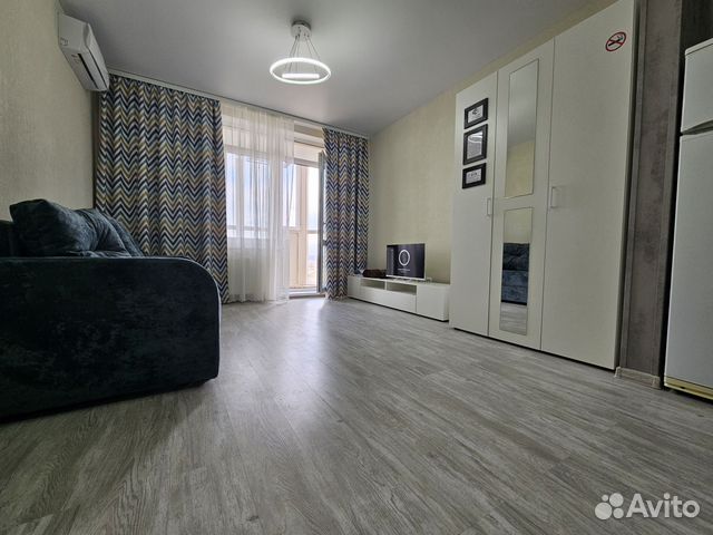 

Квартира-студия, 38 м², 1 кровать