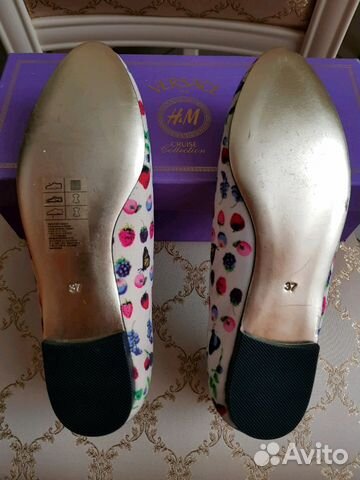 Балетки Versace for HM 37 Балетки Versace for HM 37