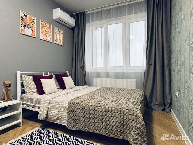 

1-к. квартира, 35 м², 2 кровати