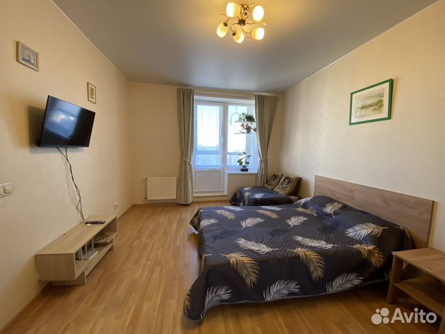 

1-к. квартира, 36 м², 2 кровати