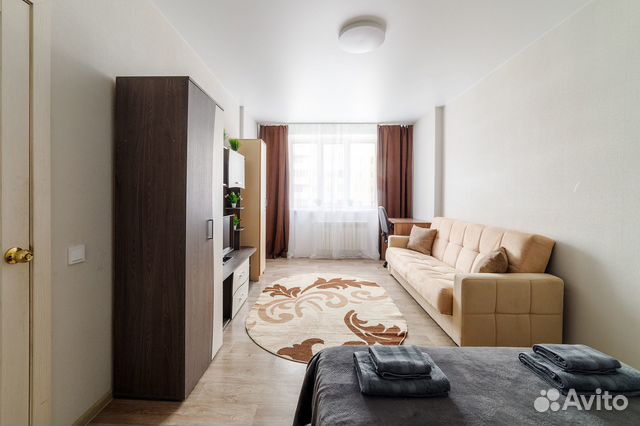 

1-к. квартира, 38 м², 2 кровати
