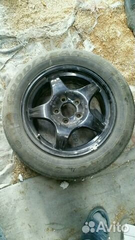 Скать одна.215 55 16.с диском торг