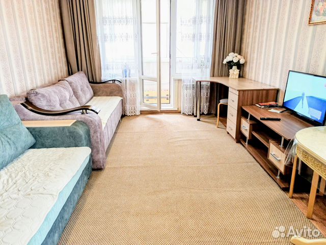 

1-к. квартира, 32 м², 2 кровати