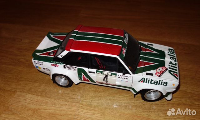 Fiat 131 Alitalia раллийный № 4 1:18 Fiat 131 Alitalia раллийный № 4 1:18
