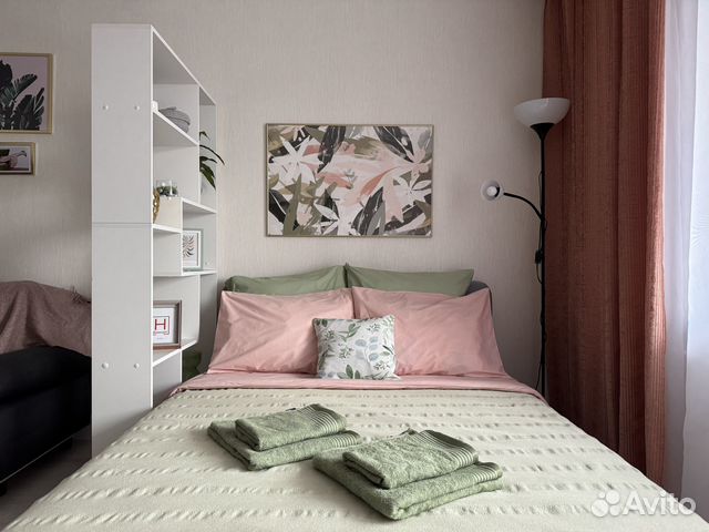 

1-к. квартира, 45 м², 2 кровати