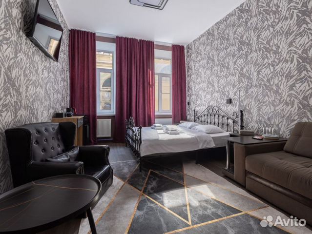 

Квартира-студия, 20 м², 2 кровати