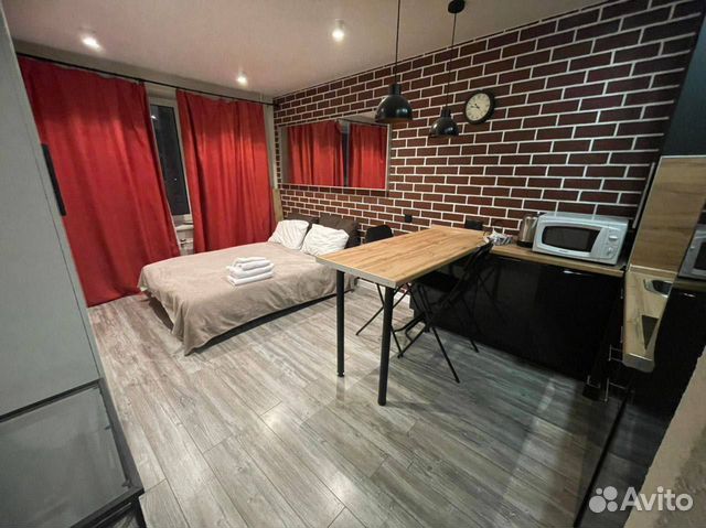 

Квартира-студия, 18 м², 1 кровать