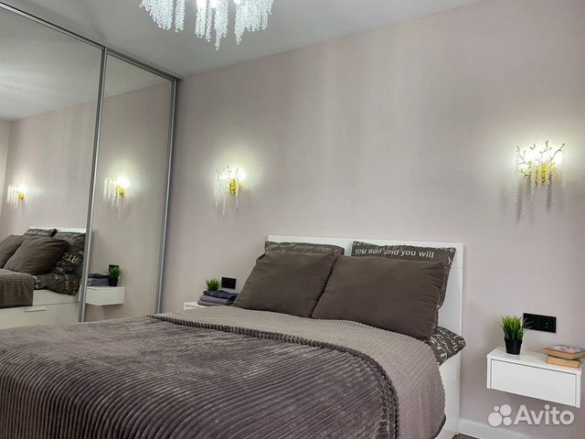 

1-к. квартира, 38 м², 2 кровати