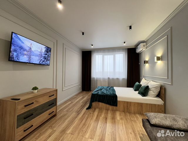 

1-к. квартира, 42 м², 2 кровати