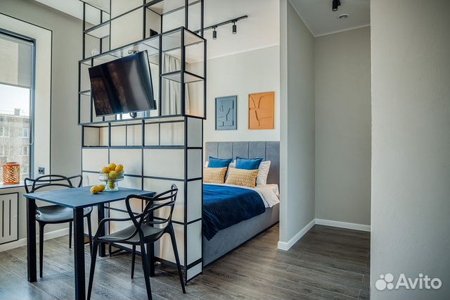 

Квартира-студия, 32 м², 2 кровати