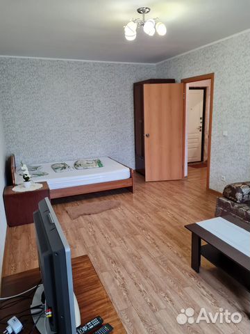 

1-к. квартира, 42 м², 3 кровати