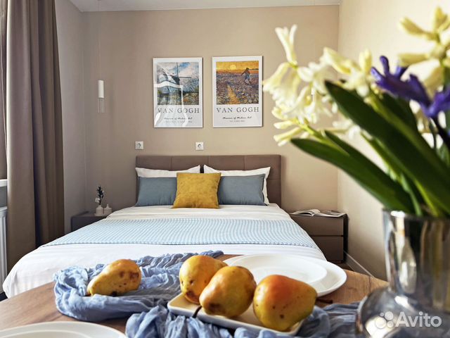 

Квартира-студия, 25 м², 1 кровать