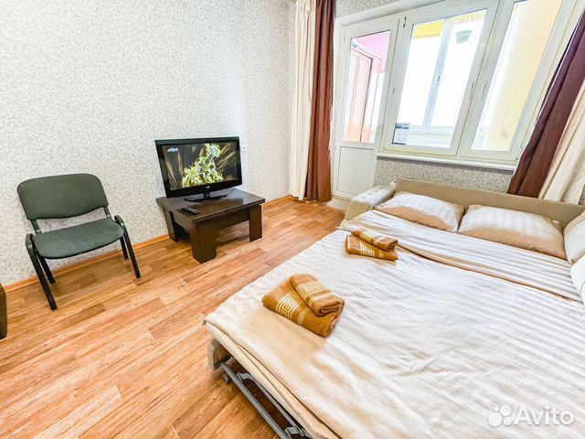 

1-к. квартира, 41 м², 2 кровати