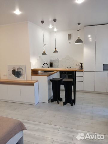 

Квартира-студия, 40 м², 2 кровати