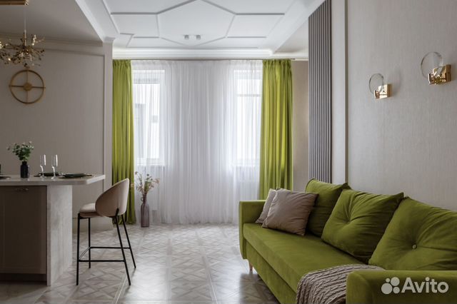 

2-к. квартира, 58 м², 2 кровати