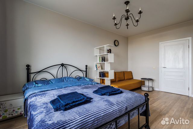 

1-к. квартира, 40 м², 2 кровати