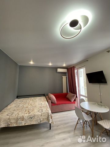 

Квартира-студия, 29 м², 2 кровати