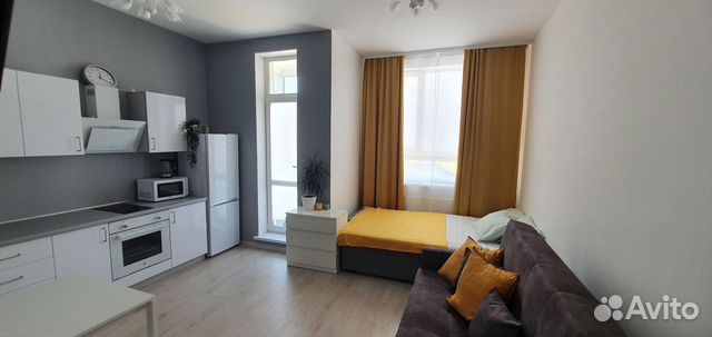 

Квартира-студия, 29,5 м², 2 кровати