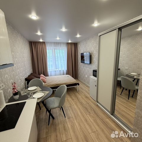 

Квартира-студия, 19 м², 1 кровать